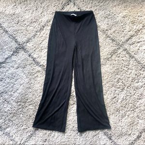 Zara Black Wide Leg Pants